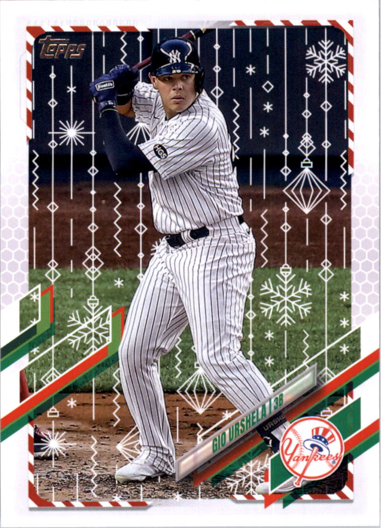 2021 Topps Walmart Holiday Baseball Card Pick (Base)