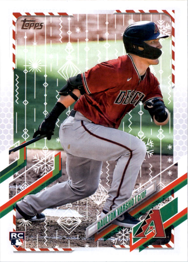 2021 Topps Walmart Holiday Baseball Card Pick (Base)