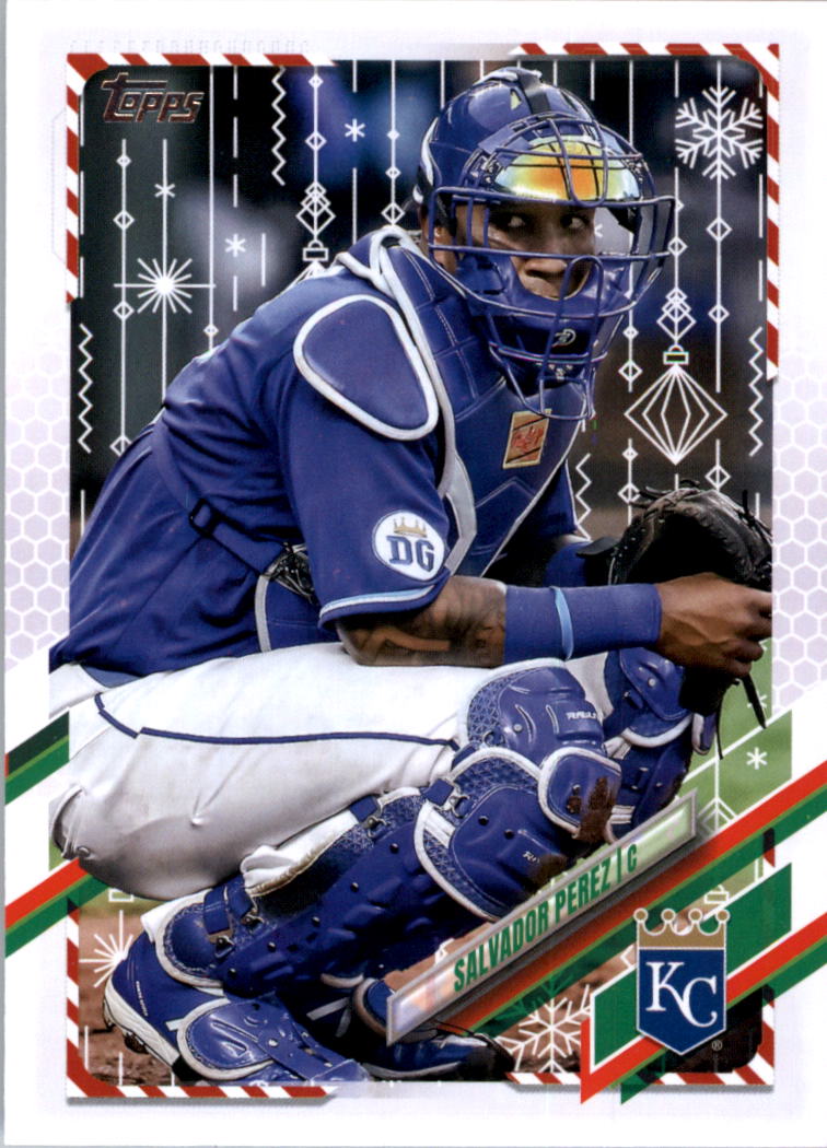 2021 Topps Walmart Holiday Baseball Card Pick (Base)