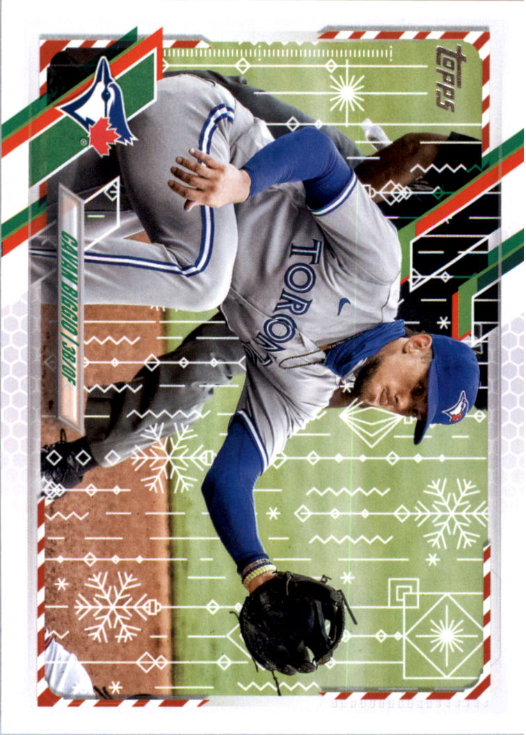 2021 Topps Walmart Holiday Baseball Card Pick (Base)