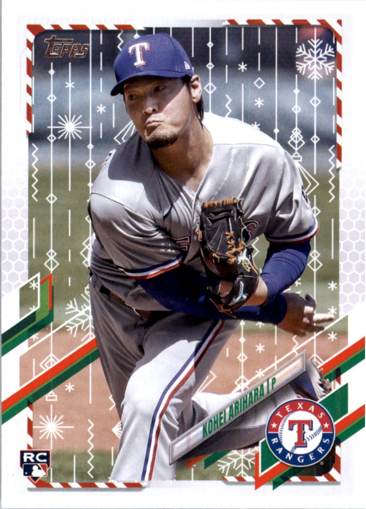 2021 Topps Walmart Holiday Baseball Card Pick (Base)