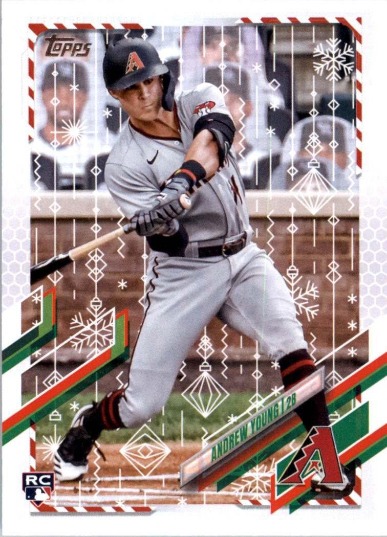 2021 Topps Walmart Holiday Baseball Card Pick (Base)