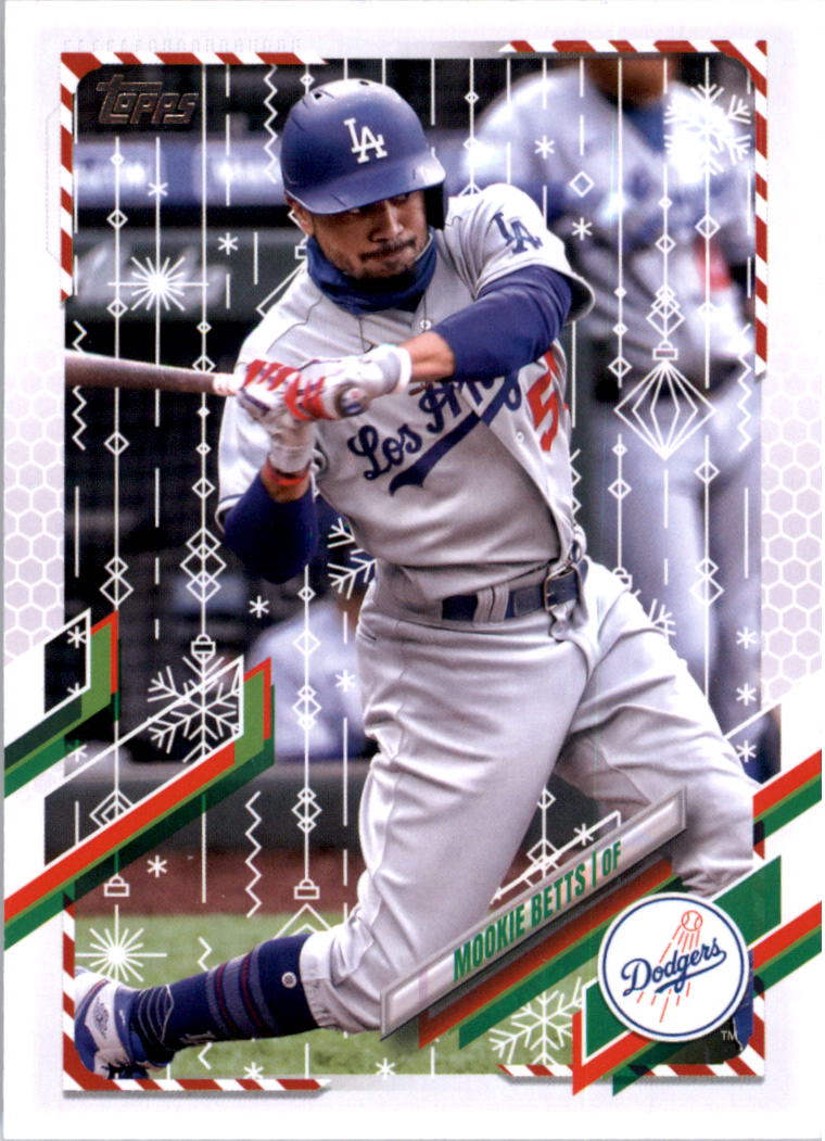 2021 Topps Walmart Holiday Baseball Card Pick (Base)