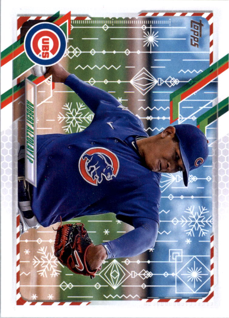 2021 Topps Walmart Holiday Baseball Card Pick (Base)