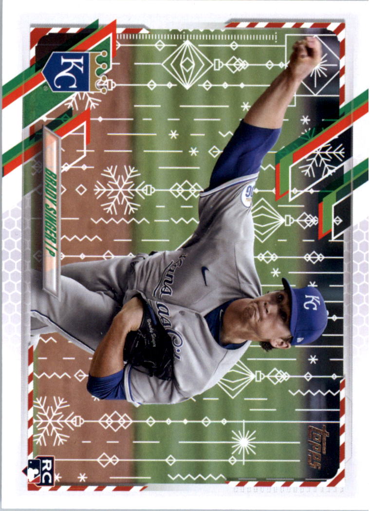 2021 Topps Walmart Holiday Baseball Card Pick (Base)