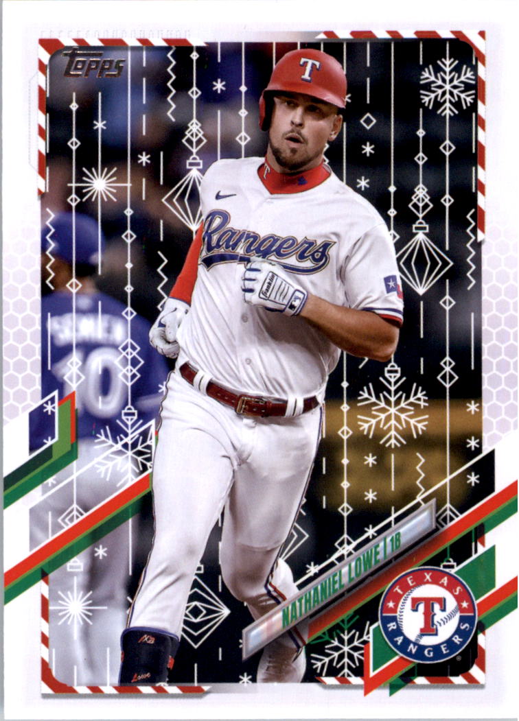 2021 Topps Walmart Holiday Baseball Card Pick (Base)