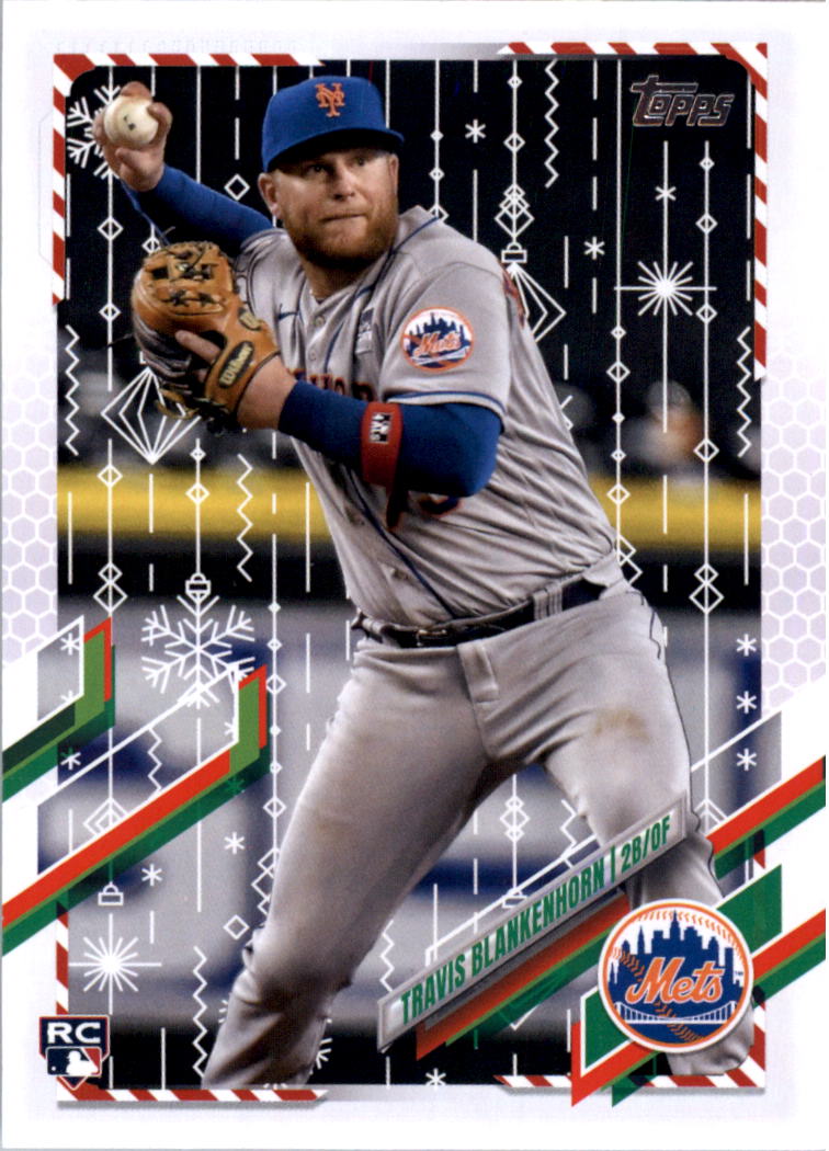 2021 Topps Walmart Holiday Baseball Card Pick (Base)