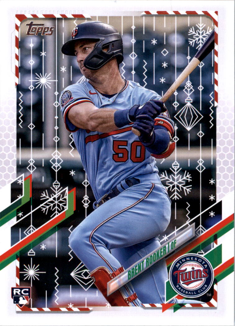 2021 Topps Walmart Holiday Baseball Card Pick (Base)