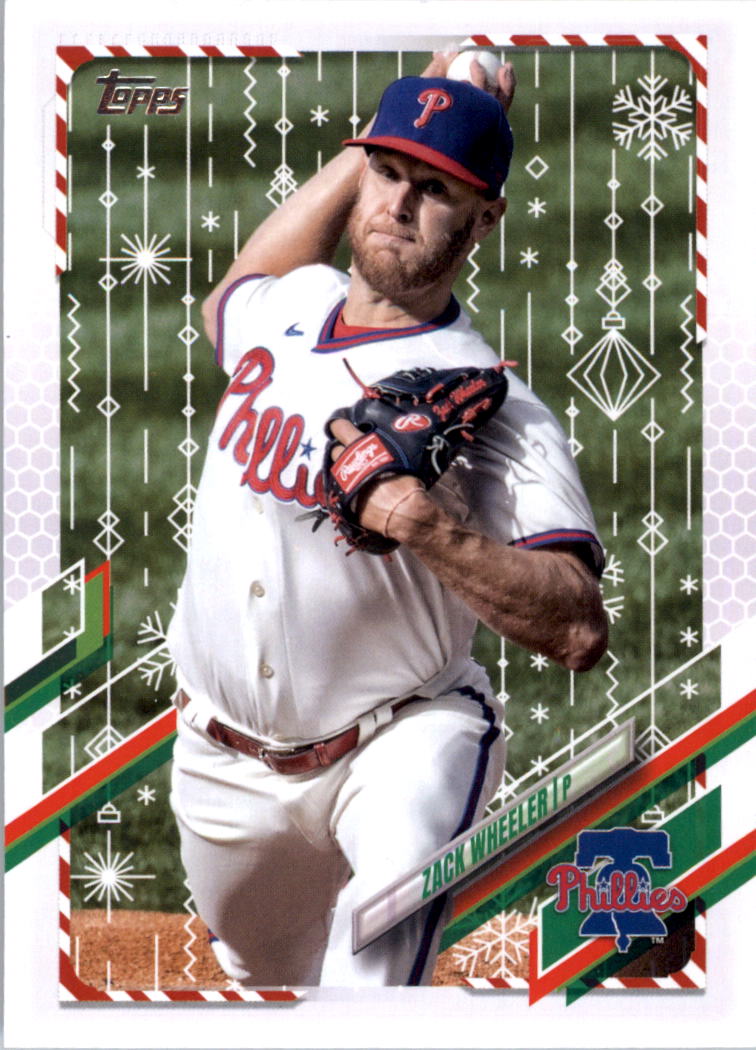 2021 Topps Walmart Holiday Baseball Card Pick (Base)