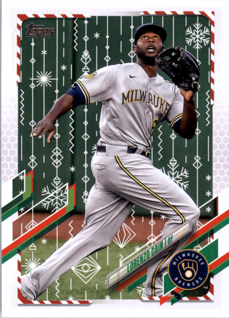 2021 Topps Walmart Holiday Baseball Card Pick (Base)