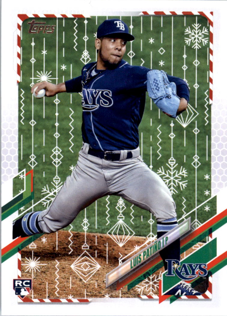 2021 Topps Walmart Holiday Baseball Card Pick (Base)