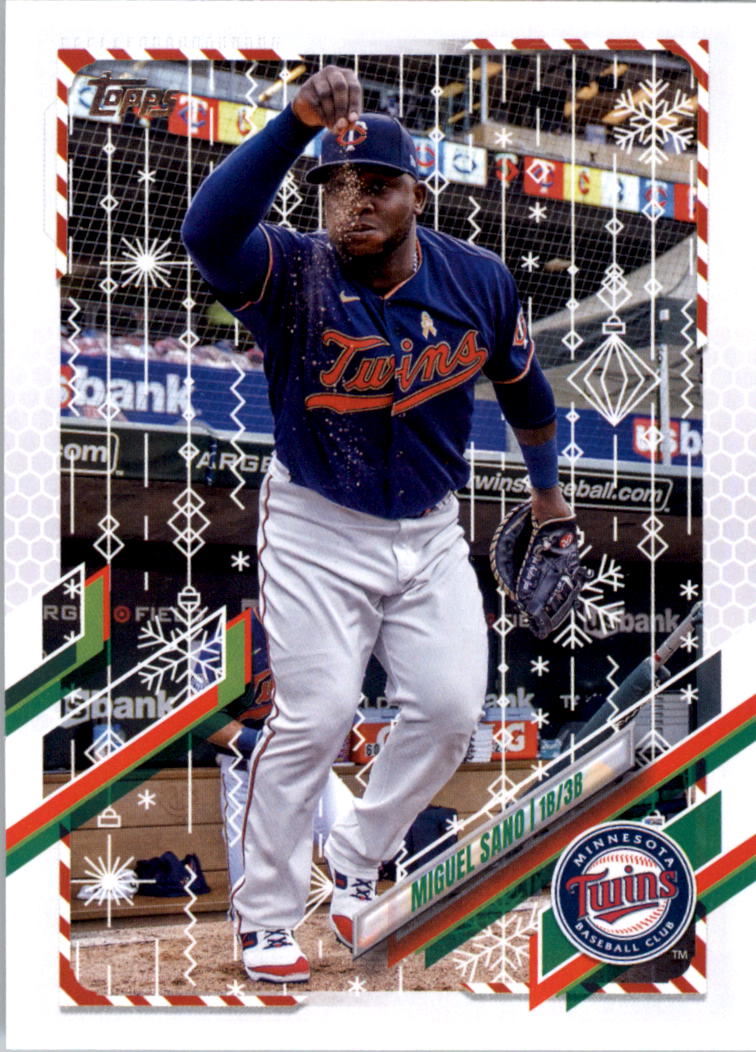 2021 Topps Walmart Holiday Baseball Card Pick (Base)