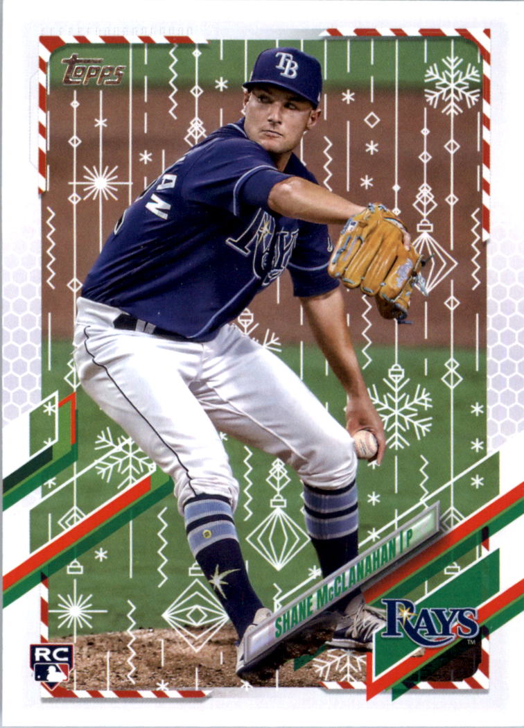 2021 Topps Walmart Holiday Baseball Card Pick (Base)