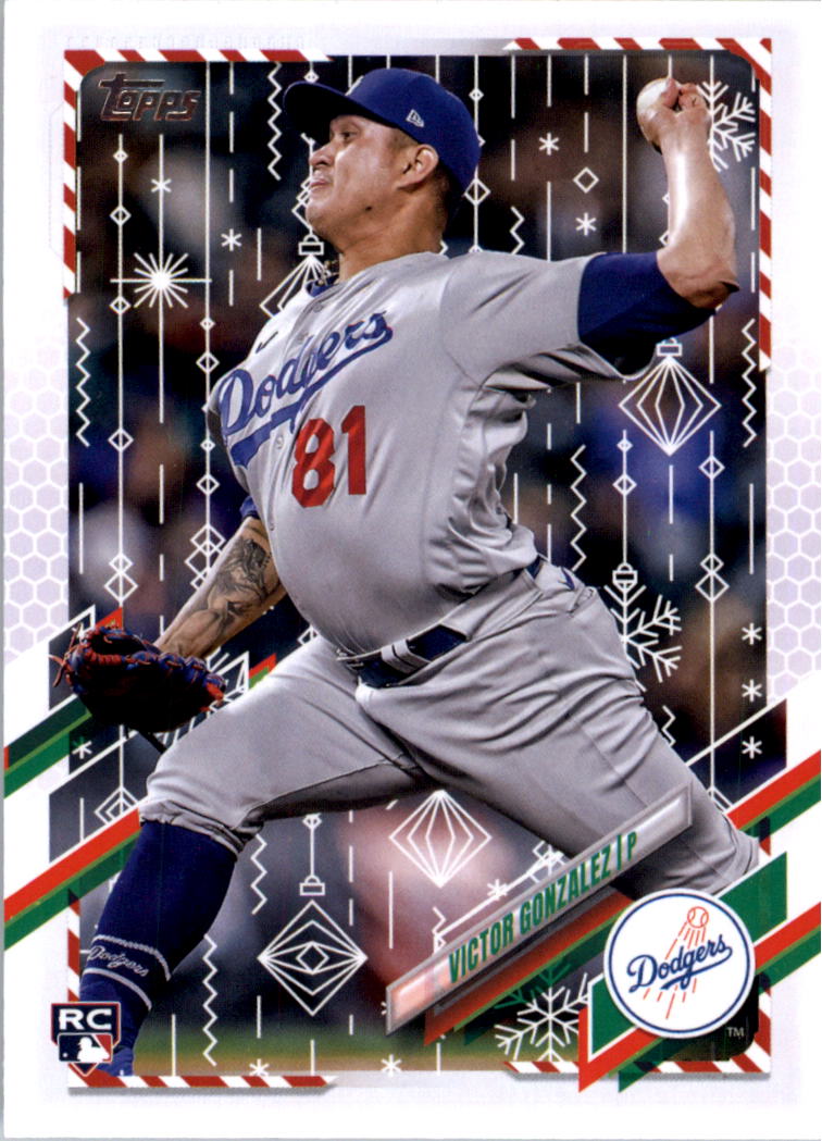 2021 Topps Walmart Holiday Baseball Card Pick (Base)