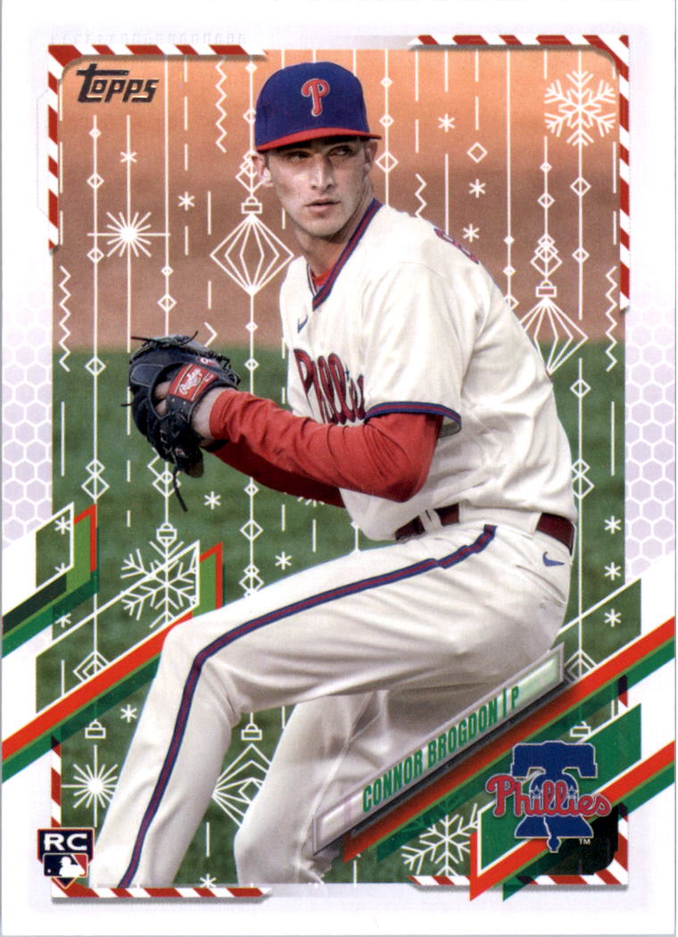 2021 Topps Walmart Holiday Baseball Card Pick (Base)