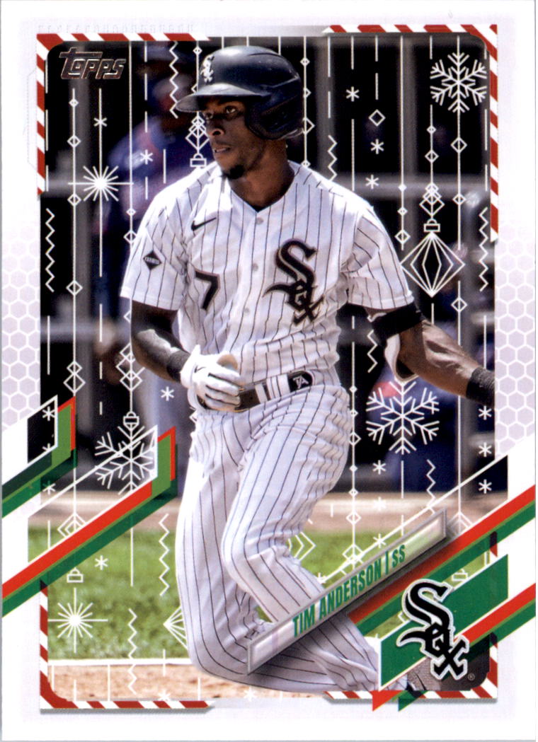 2021 Topps Walmart Holiday Baseball Card Pick (Base)