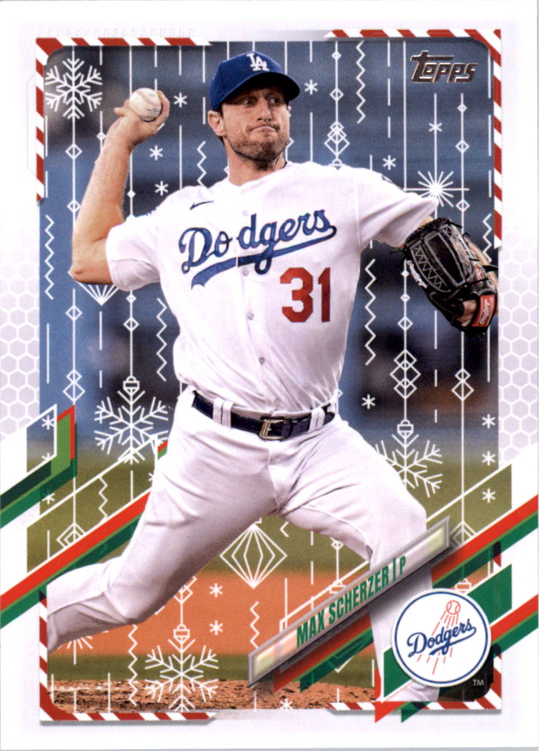 2021 Topps Walmart Holiday Baseball Card Pick (Base)