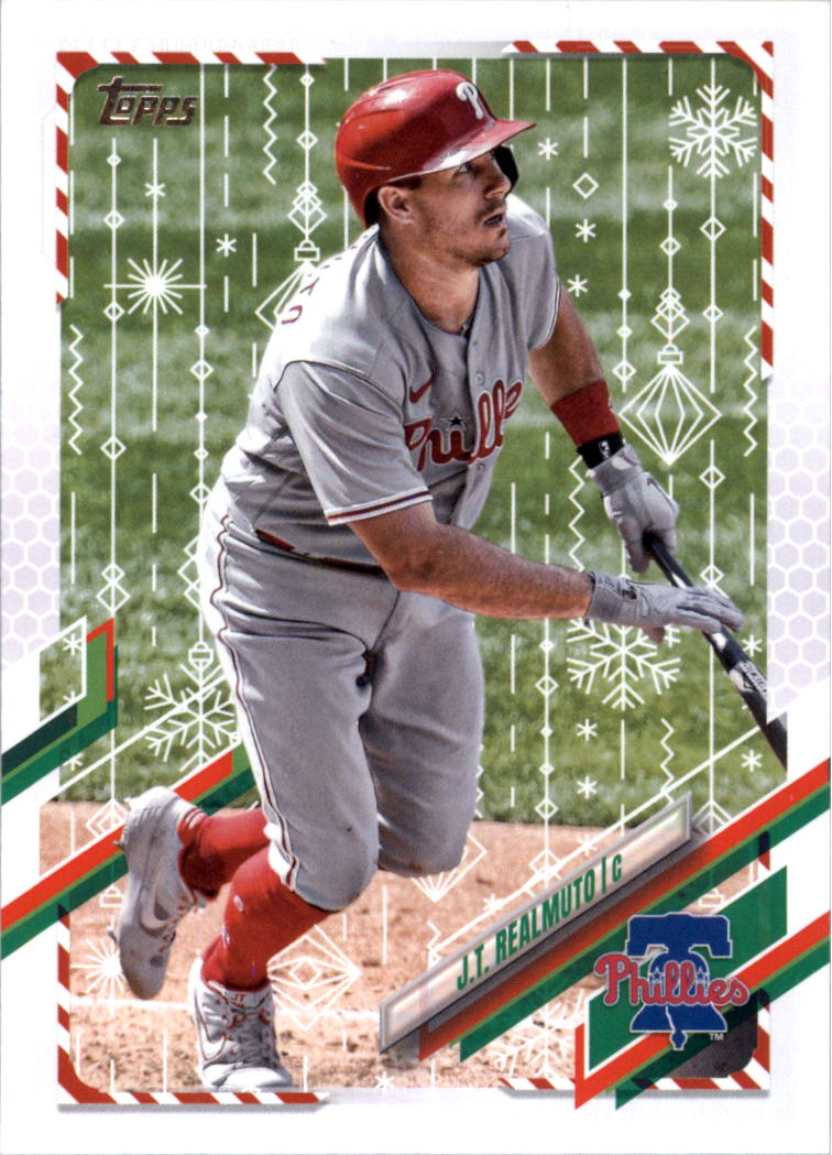 2021 Topps Walmart Holiday Baseball Card Pick (Base)