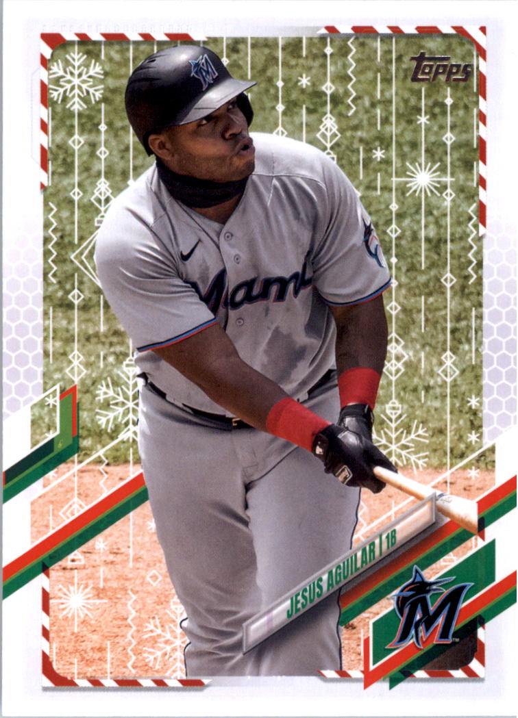 2021 Topps Walmart Holiday Baseball Card Pick (Base)