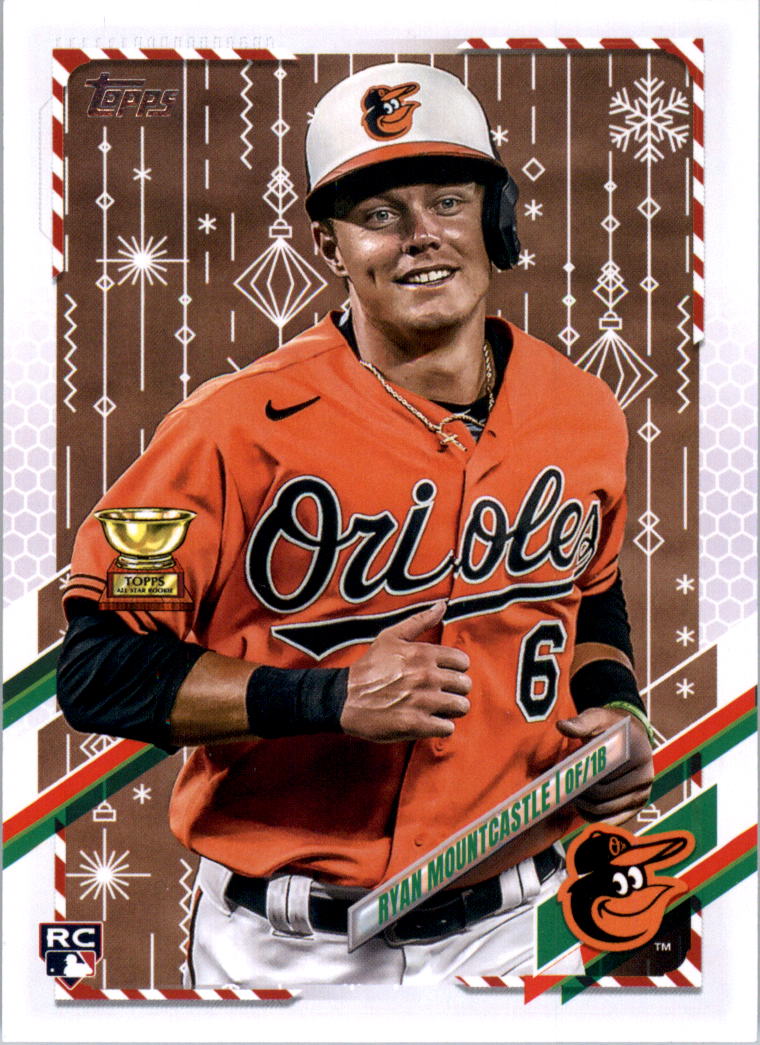 2021 Topps Walmart Holiday Baseball Card Pick (Base)