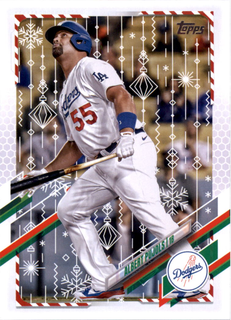 2021 Topps Walmart Holiday Baseball Card Pick (Base)