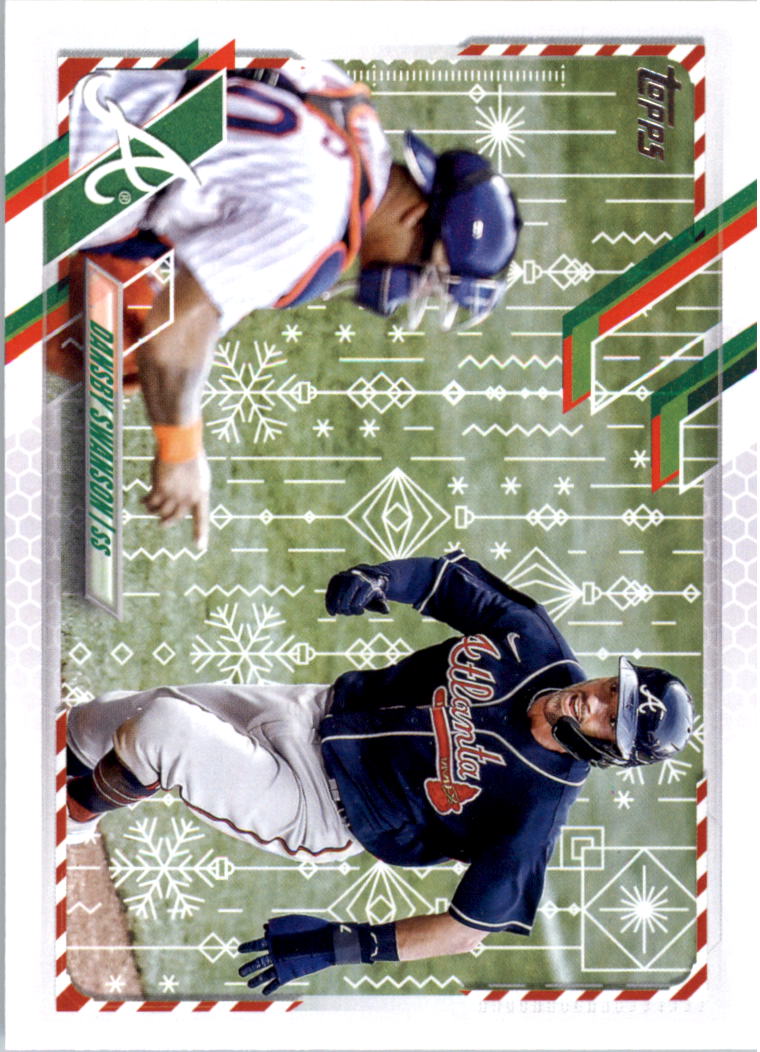 2021 Topps Walmart Holiday Baseball Card Pick (Base)