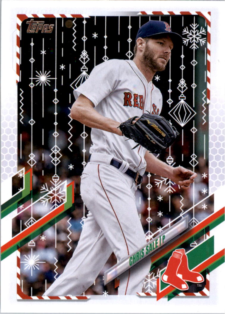 2021 Topps Walmart Holiday Baseball Card Pick (Base)