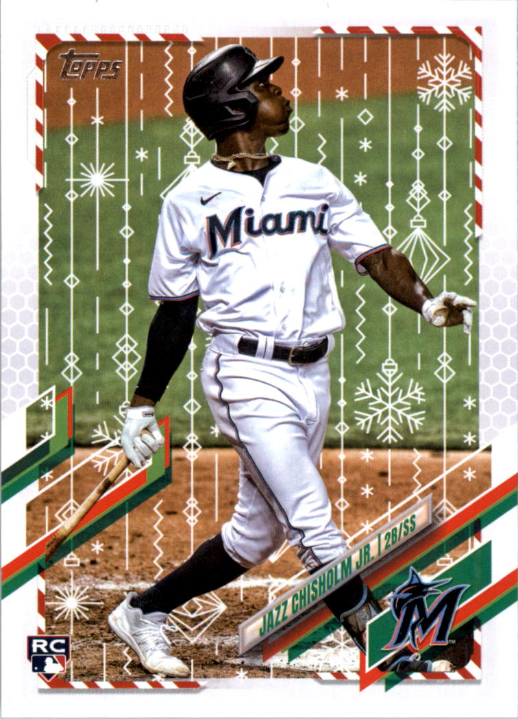 2021 Topps Walmart Holiday Baseball Card Pick (Base)