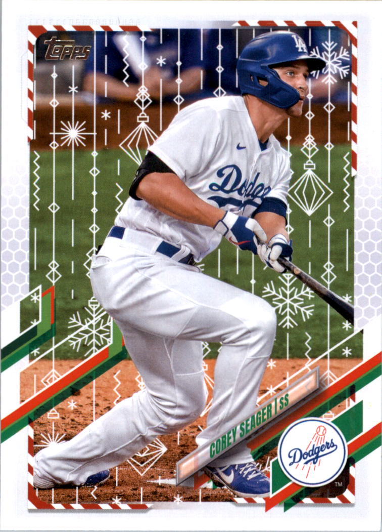 2021 Topps Walmart Holiday Baseball Card Pick (Base)