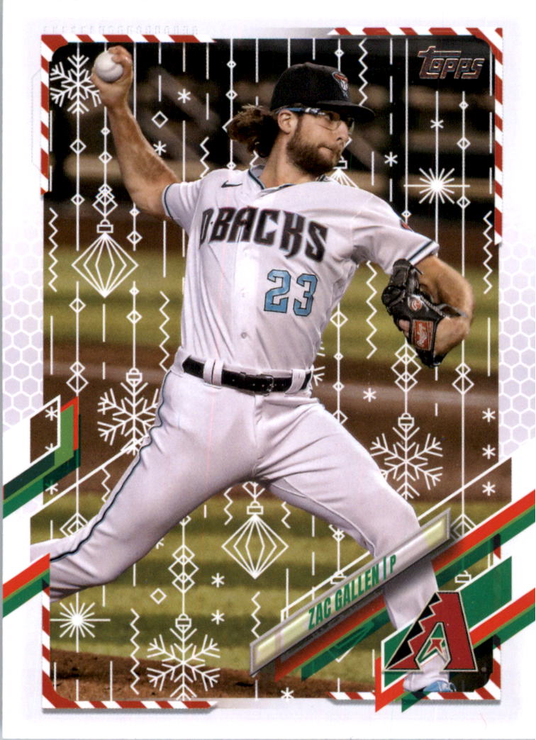 2021 Topps Walmart Holiday Baseball Card Pick (Base)