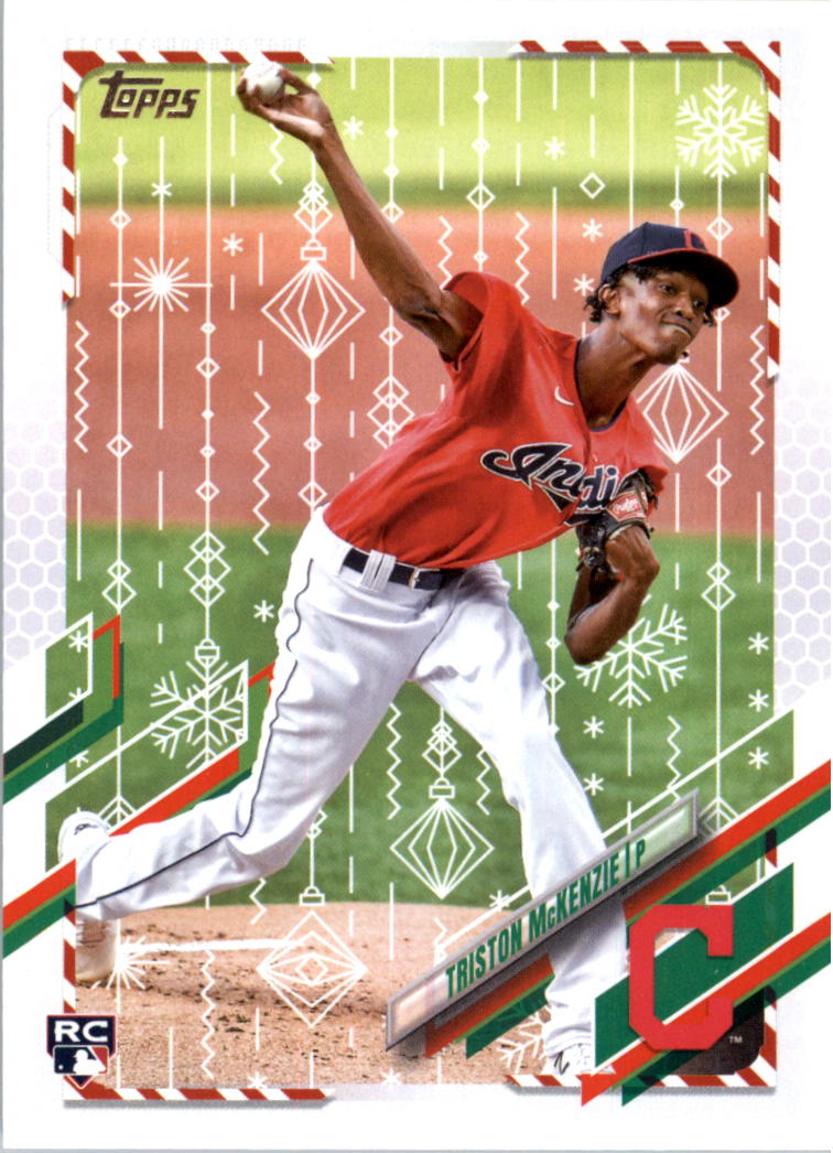 2021 Topps Walmart Holiday Baseball Card Pick (Base)