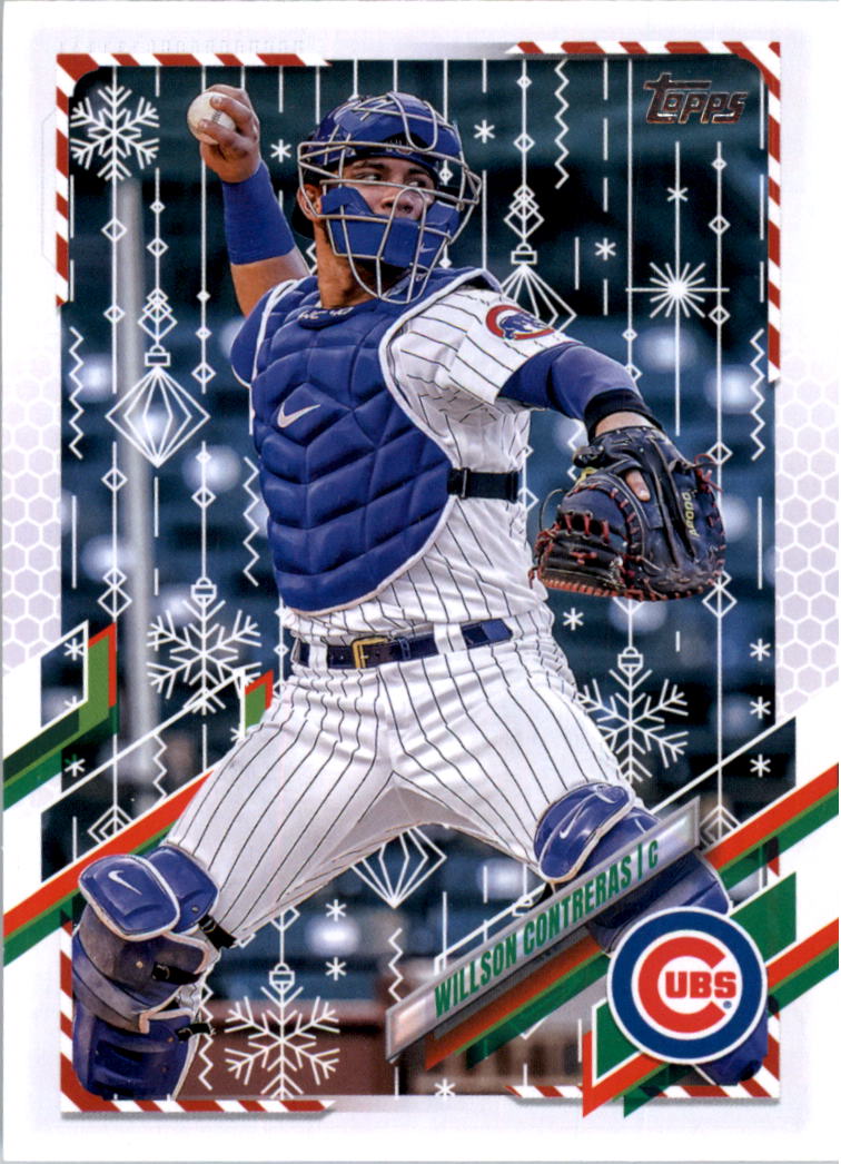 2021 Topps Walmart Holiday Baseball Card Pick (Base)