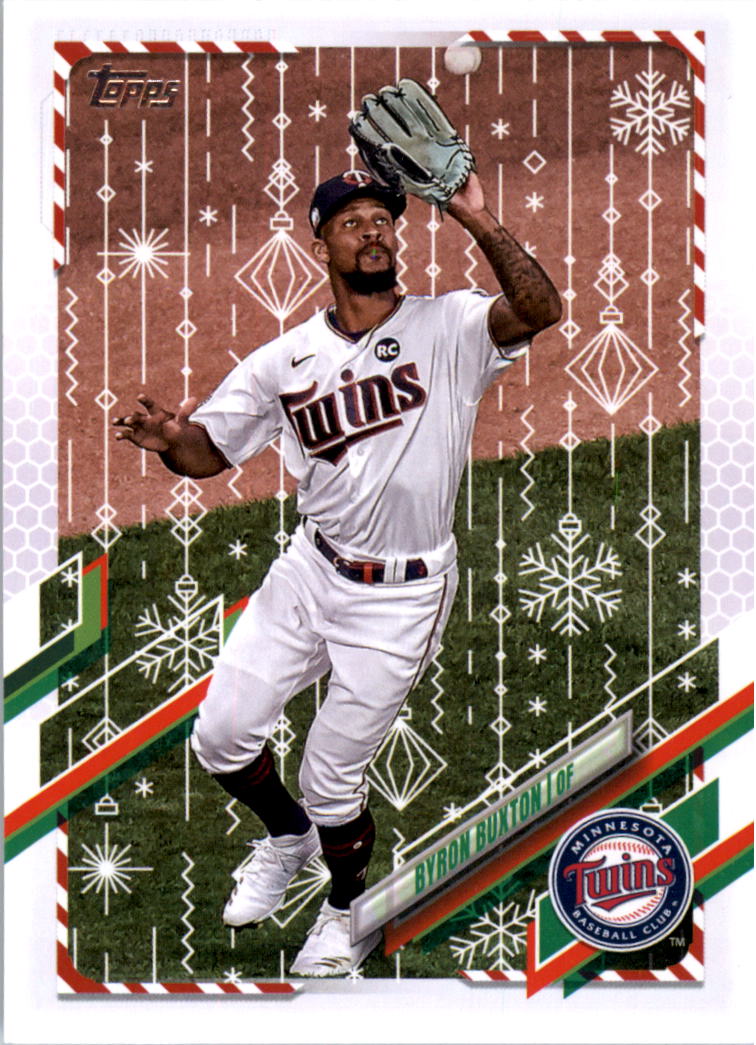 2021 Topps Walmart Holiday Baseball Card Pick (Base)