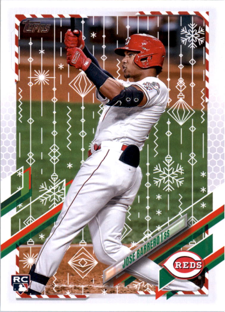 2021 Topps Walmart Holiday Baseball Card Pick (Base)