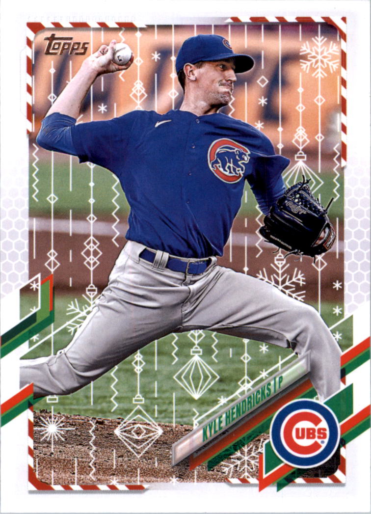 2021 Topps Walmart Holiday Baseball Card Pick (Base)