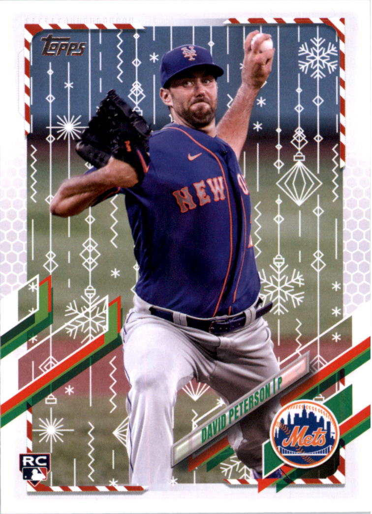 2021 Topps Walmart Holiday Baseball Card Pick (Base)