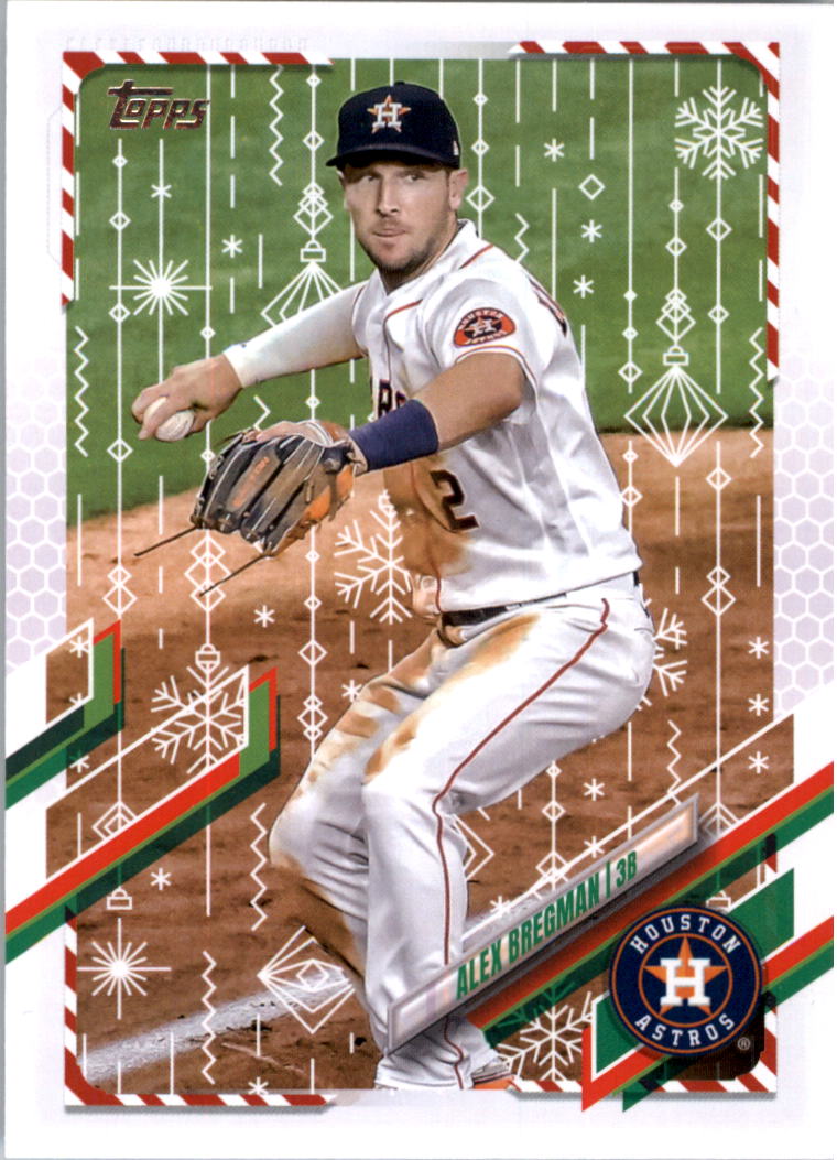 2021 Topps Walmart Holiday Baseball Card Pick (Base)