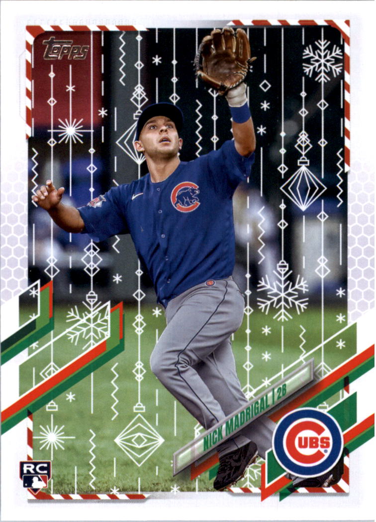 2021 Topps Walmart Holiday Baseball Card Pick (Base)