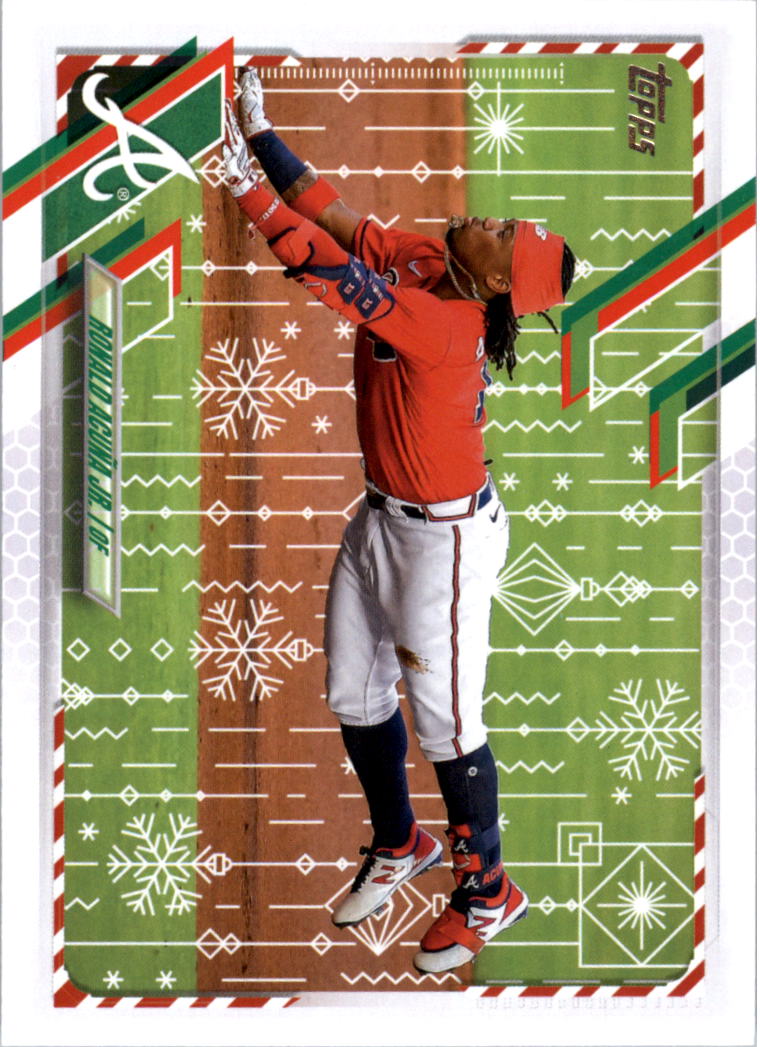 2021 Topps Walmart Holiday Baseball Card Pick (Base)