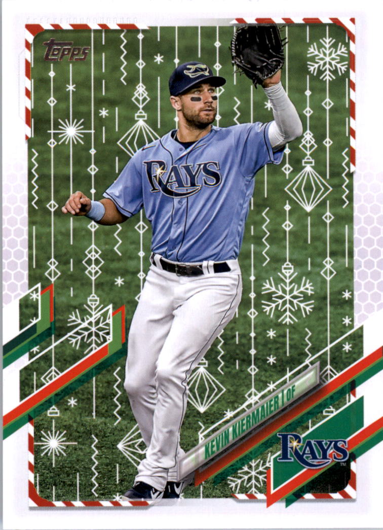 2021 Topps Walmart Holiday Baseball Card Pick (Base)