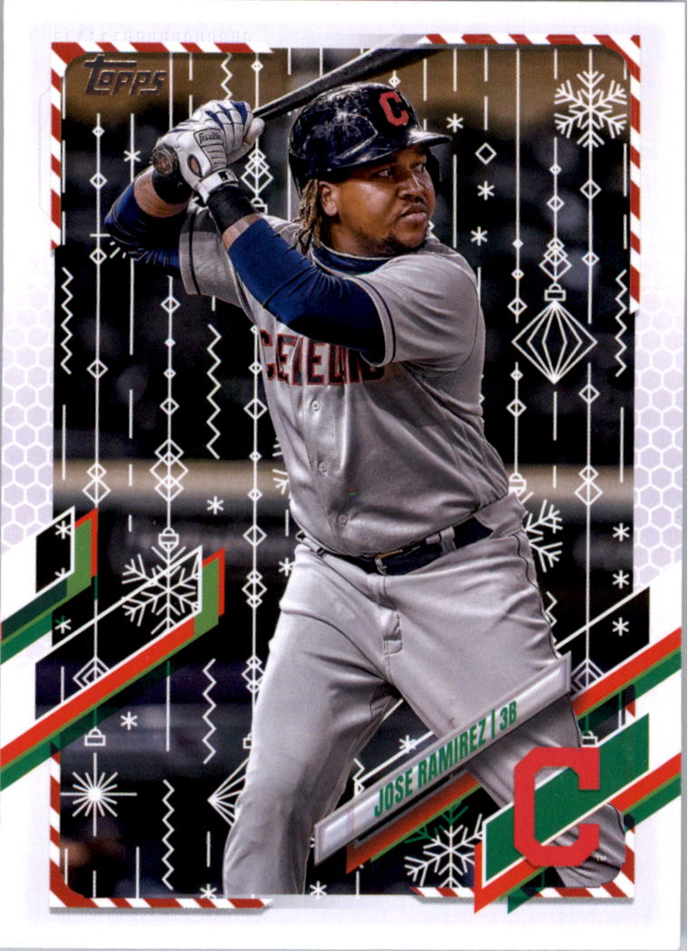 2021 Topps Walmart Holiday Baseball Card Pick (Base)