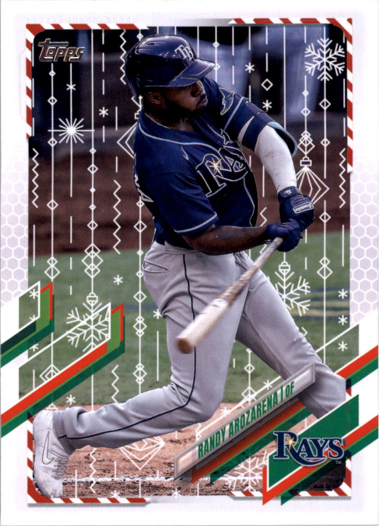 2021 Topps Walmart Holiday Baseball Card Pick (Base)