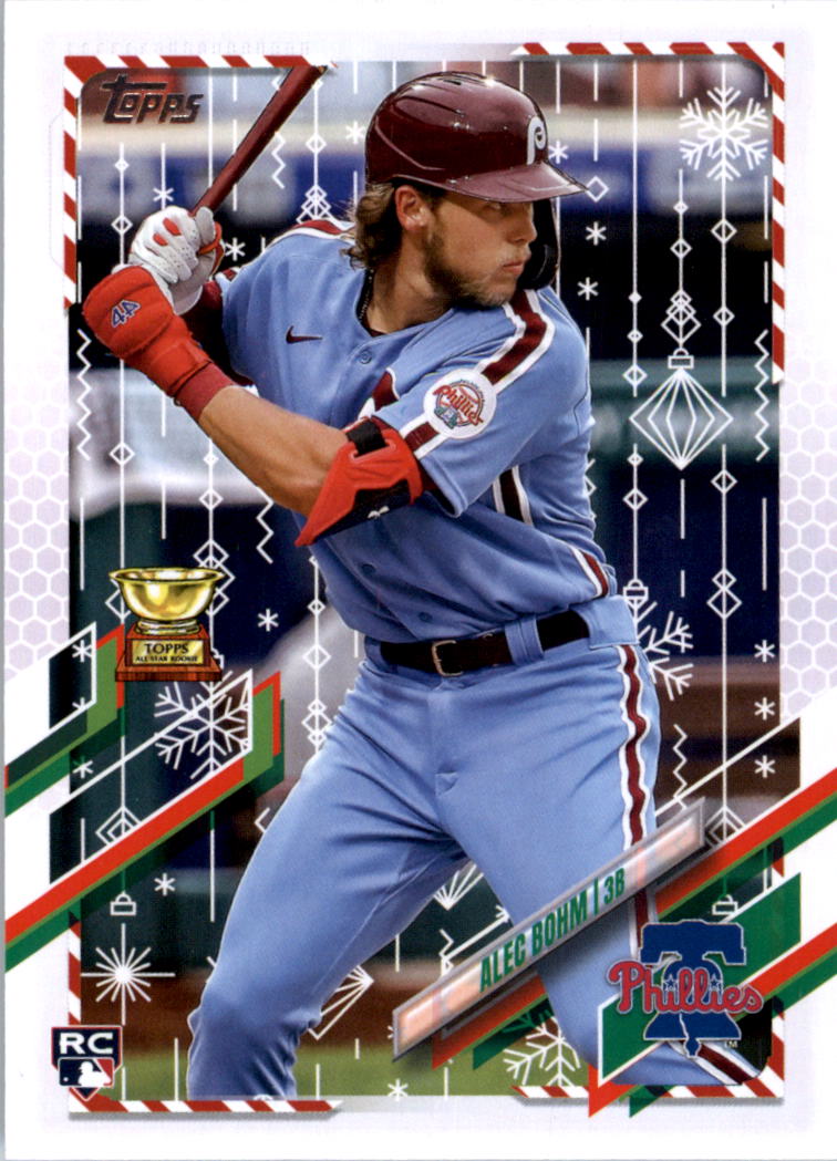 2021 Topps Walmart Holiday Baseball Card Pick (Base)