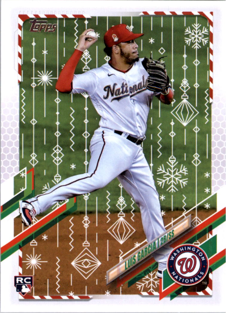 2021 Topps Walmart Holiday Baseball Card Pick (Base)