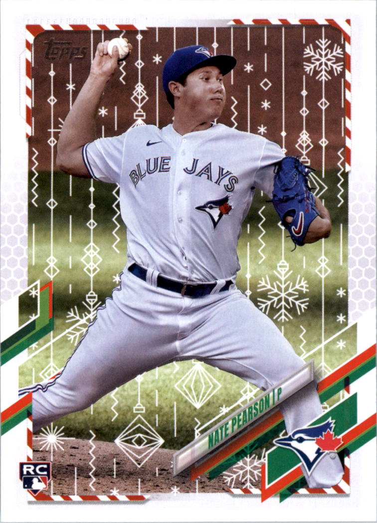 2021 Topps Walmart Holiday Baseball Card Pick (Base)