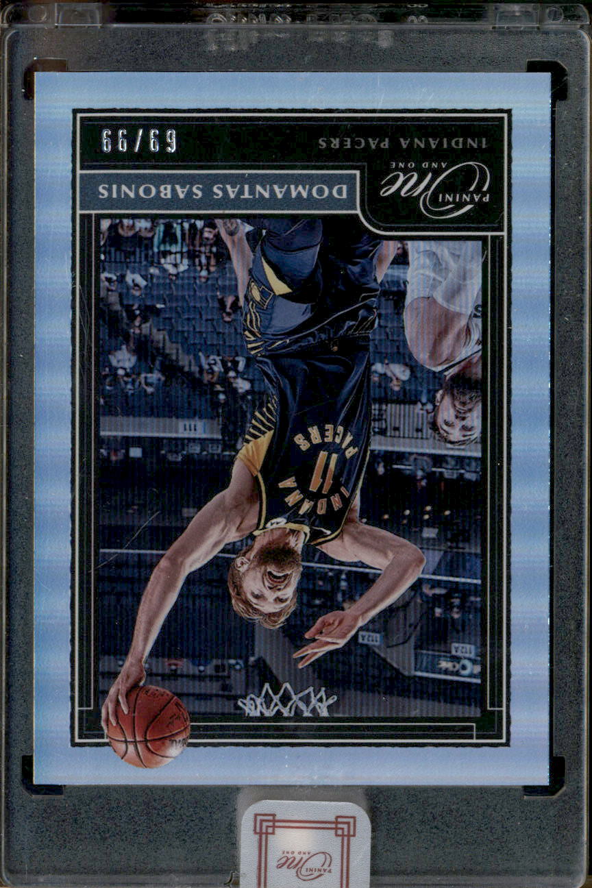2020-21 Panini One and One #23 Domantas Sabonis