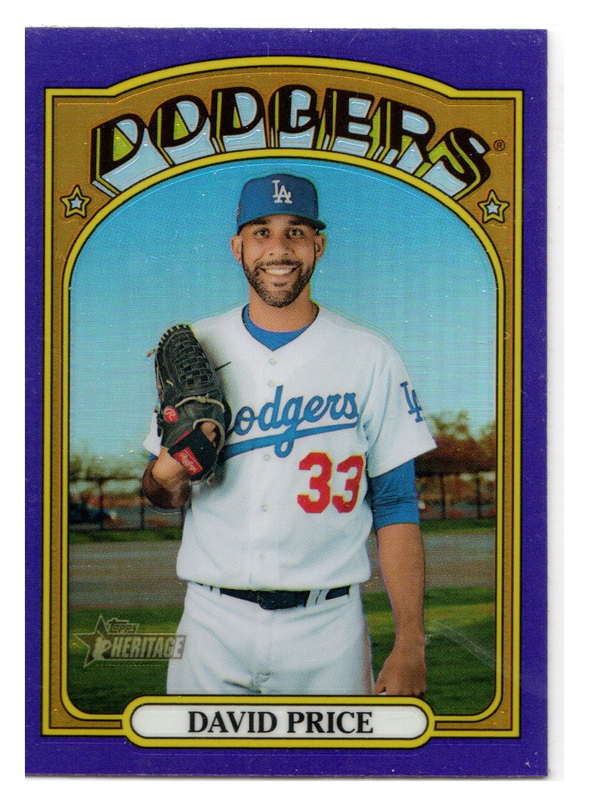 Walker Buehler 2021 Topps Heritage #712 Los Angeles Dodgers