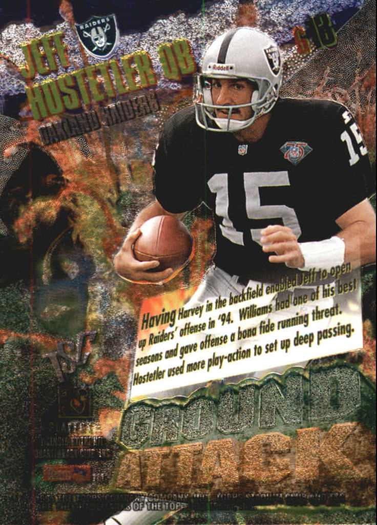 1995 Stadium Club Members Only Parallel #GA13 Harvey Williams/Jeff Hostetler