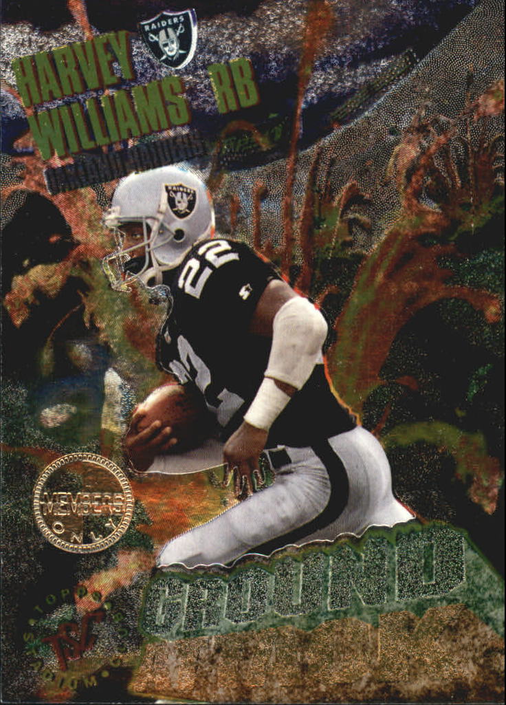 1995 Stadium Club Members Only Parallel #GA13 Harvey Williams/Jeff Hostetler