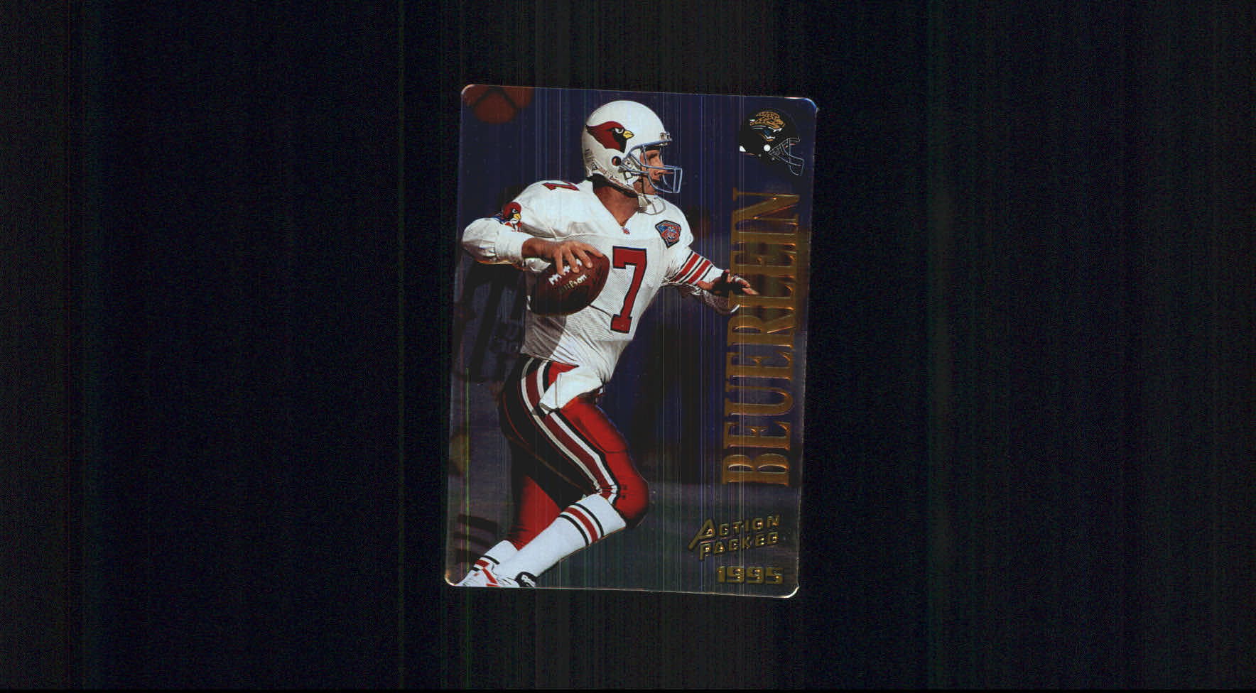 1995 Action Packed Quick Silver #90 Steve Beuerlein
